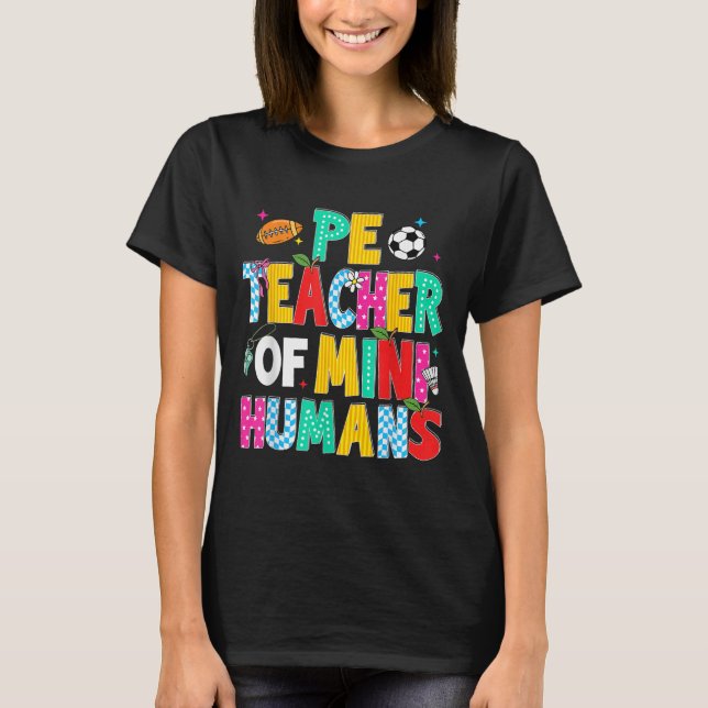 Camiseta Professor De Pe De Volta À Escola De Educação Físi (Frente)