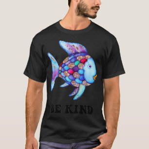 Camiseta Professor De Peixes Do Arco-Íris Ensinando Vida De
