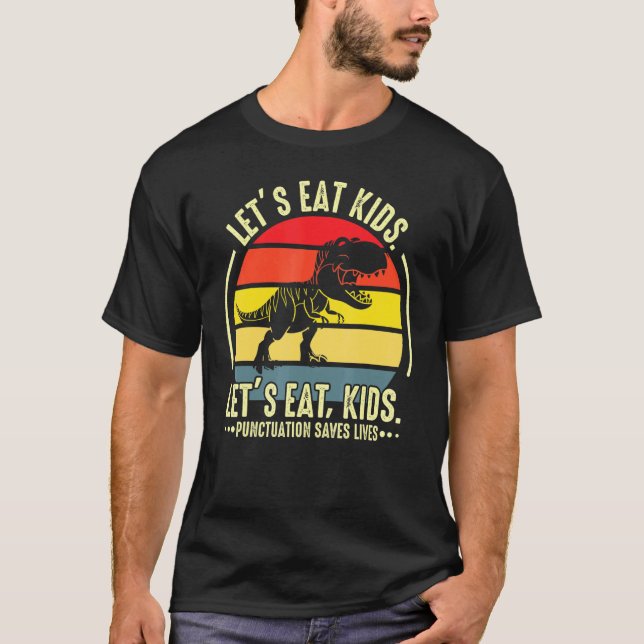 Camiseta Professor de Pontuação Salva Vidas (Frente)