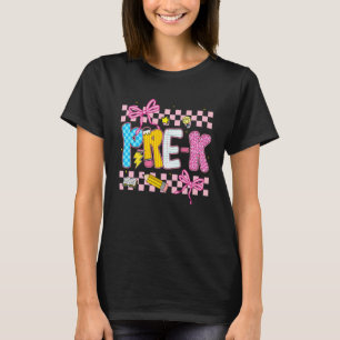Camiseta Professor de Pré-K Jardim de Infância Coquette Láp