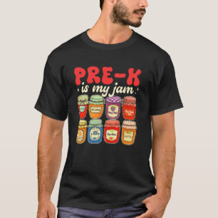 Camiseta Professor de Pré-K Pré-K é minha paixão Primeiro D