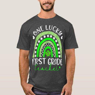 Camiseta Professor de primeira série feliz Rua D de Patrick