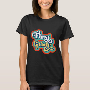 Camiseta Professor de Primeiro Ano e Aluno de Volta às Aula
