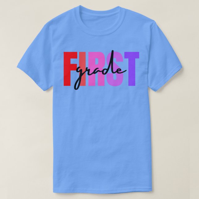 Camiseta Professor de primeiro grau 2 (Frente do Design)