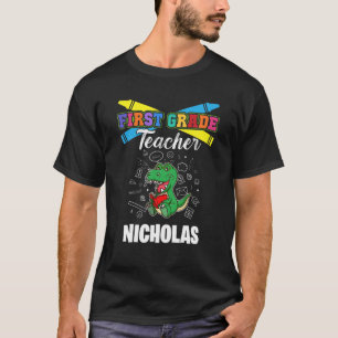 Camiseta Professor de primeiro grau - Nicholas - Pessoa de