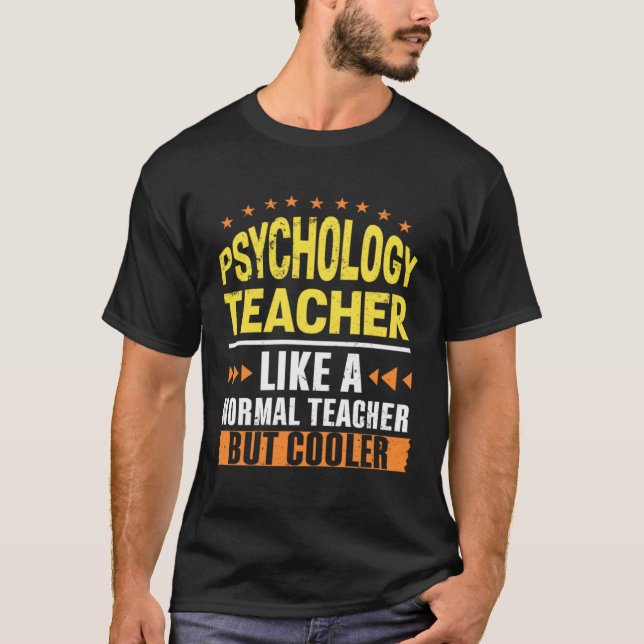 Camiseta Professor de Psicologia Como um Professor Normal M (Frente)