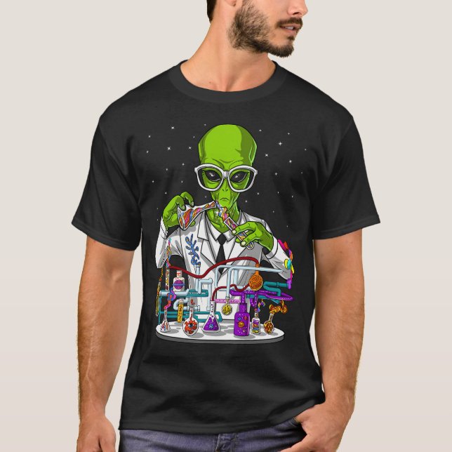 Camiseta Professor de Química Alien (Frente)