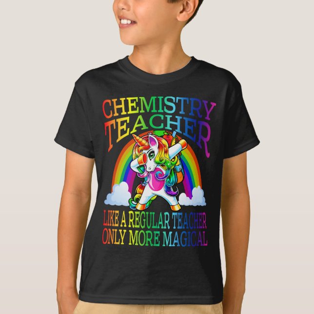 Camiseta Professor De Química Como Professor Regular Só Mai (Frente)