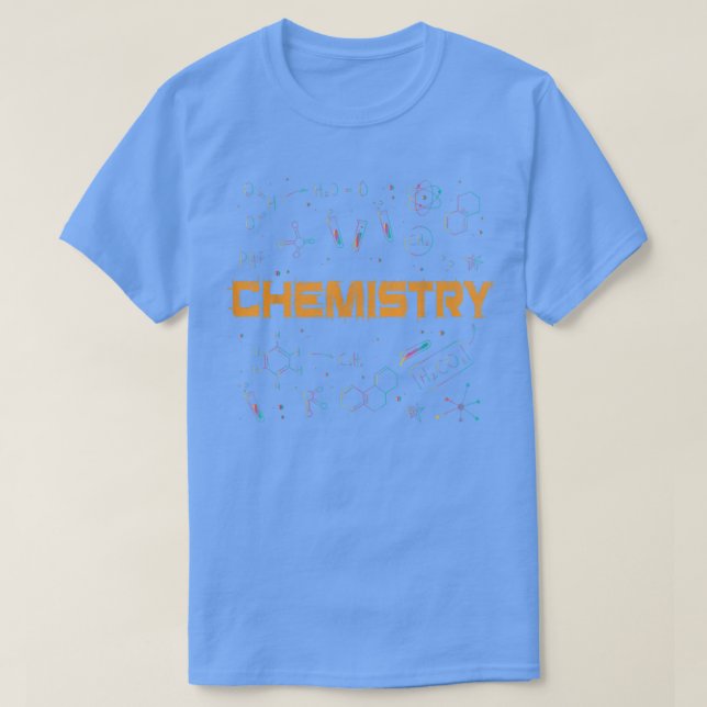 Camiseta Professor de Química de Ciências Químicas (Frente do Design)