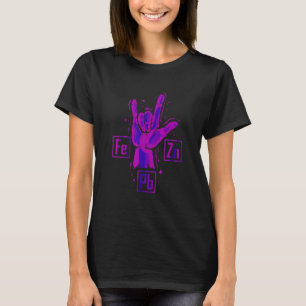 Camiseta Professor de Química de Metais Pesados