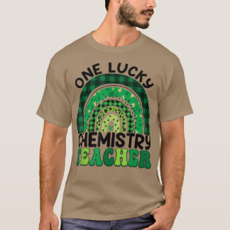 Camiseta Professor de Química Dia de São Patrício Arco-Íris