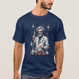 Camiseta professor de química engraçada