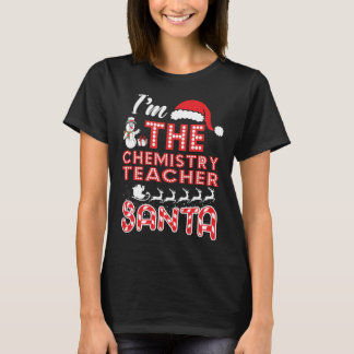 Camiseta Professor de Química Natal Eu sou a Química