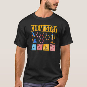 Camiseta Professor de Química — Professor de Química de Ele