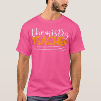 Camiseta Professor de Química Química Biologia Física Ciênc