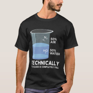 Camiseta Professor de Química Químico Aluno de Ciências Eng