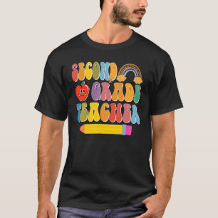 Camiseta Professor De Segundo Grau De Volta À Escola De Rô