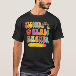 Camiseta Professor De Segundo Grau De Volta À Escola De Rô
