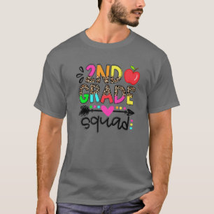 Camiseta Professor de segundo Grau Quadrado Estudante de Se
