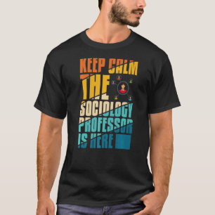Camiseta Professor de Sociologia Educação Major cita Profes