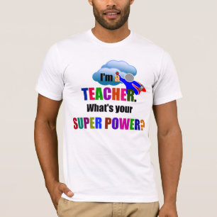 Camiseta Professor de Super-Herói T-Shirt