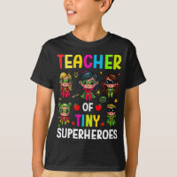 Professor de super heróis minúsculos