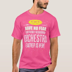 Camiseta Professor de Super Orquestra - Não Tenha Medo