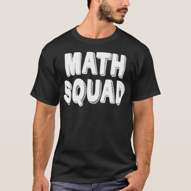 Camiseta Professor de Teatro de Matemática Apreciando melho (Frente)
