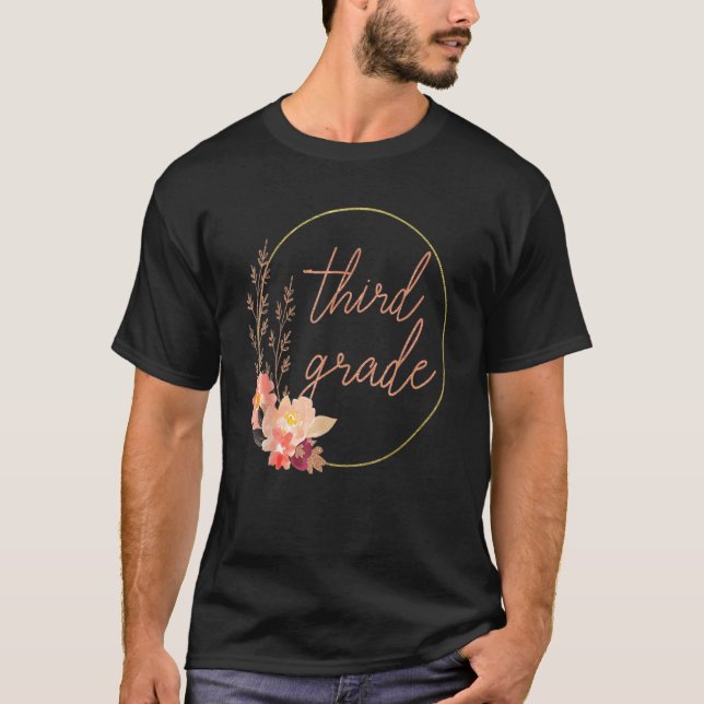 Camiseta Professor de Terceiro Grau Aluno do 3º Grau (Frente)