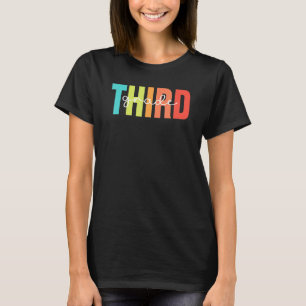 Camiseta Professor De Terceiro Grau para o Primeiro Dia do