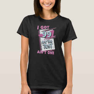 Camiseta Professor de teste de exame