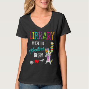 Camiseta Professor De Tripulação De Ph De Volta À Bibliotec