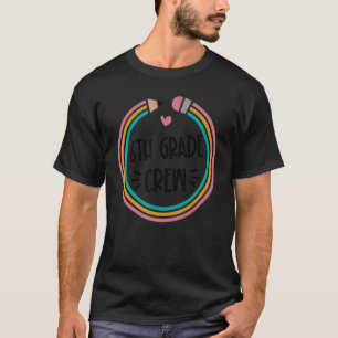 Camiseta Professor De Tripulação Do Jardim De Infância Prim