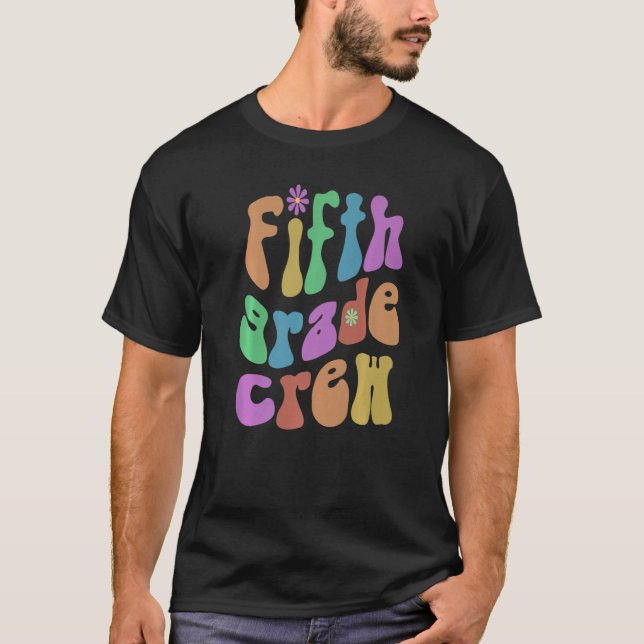 Camiseta Professor de Tripulação do Quinto Grau Alô 5 Gr Vi (Frente)