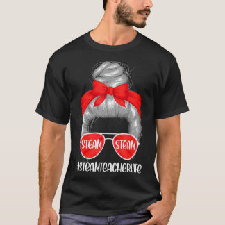 Camiseta Professor de Vapor Ciência Engraçada Com A Vida Ao