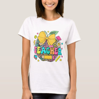 Camiseta Professor de Volta à Escola
