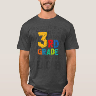 Camiseta Professor de volta à Escola Gráfico 3º Gráfico