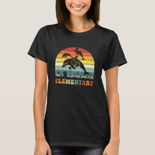 Camiseta Professor de Volta às Aulas da Escola Primária Gol