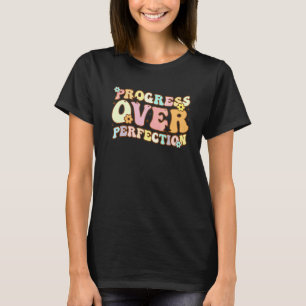 Camiseta Professor de Volta às Aulas Progresso acima da Per