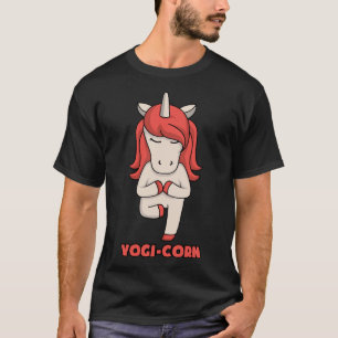 Camiseta Professor de Yoga Malhação Yoga Unicorn Yogi Corn