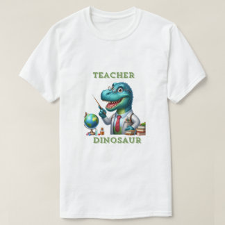 Camiseta Professor Dinossaur Dino T-rex
