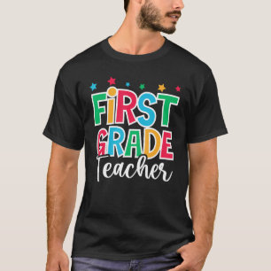 Camiseta Professor do 1º Ano Primeiro Dia de Aula Bem-vindo