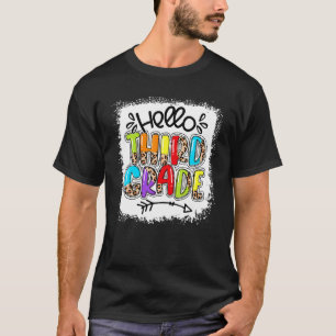 Camiseta Professor do 3º ano do ensino superior Leopard Alô
