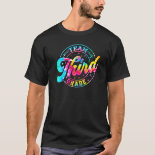 Camiseta Professor do 3º ano do Time Tie Dye Primeiro Dia