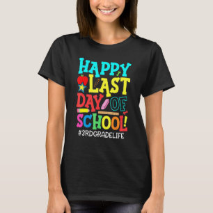 Camiseta Professor do 3º ano Feliz Dia do Último