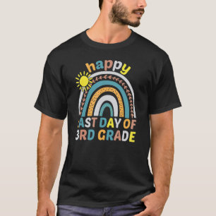 Camiseta Professor do 3º ano feliz no último dia de aula Ar