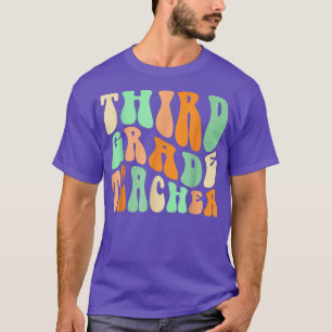 Camiseta Professor do 3º grau de retorno ao apoio escolar