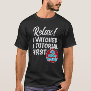 Camiseta Professor do 4º ano assiste tutoriais primeiro dia