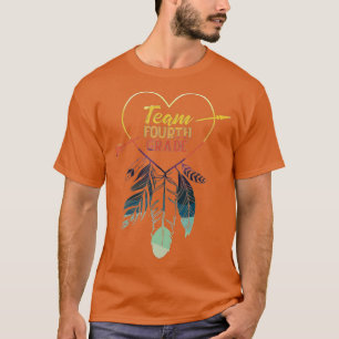 Camiseta Professor do 4º ano da equipe Professora no último