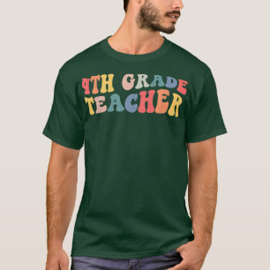 Camiseta Professor do 4º ano Engraçado Engraçado do 4º ano